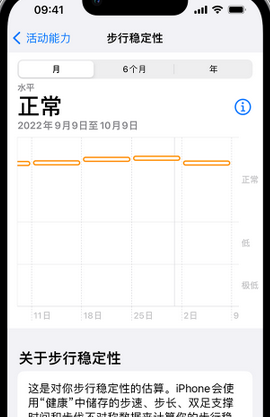 东城街道iPhone手机维修如何在iPhone开启'步行稳定性通知'