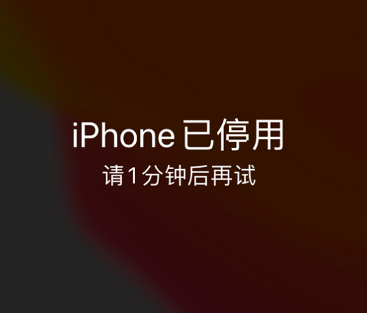 东城街道苹果手机维修分享:iPhone 显示“不可用”或“已停用”怎么办？还能保留数据吗？ 