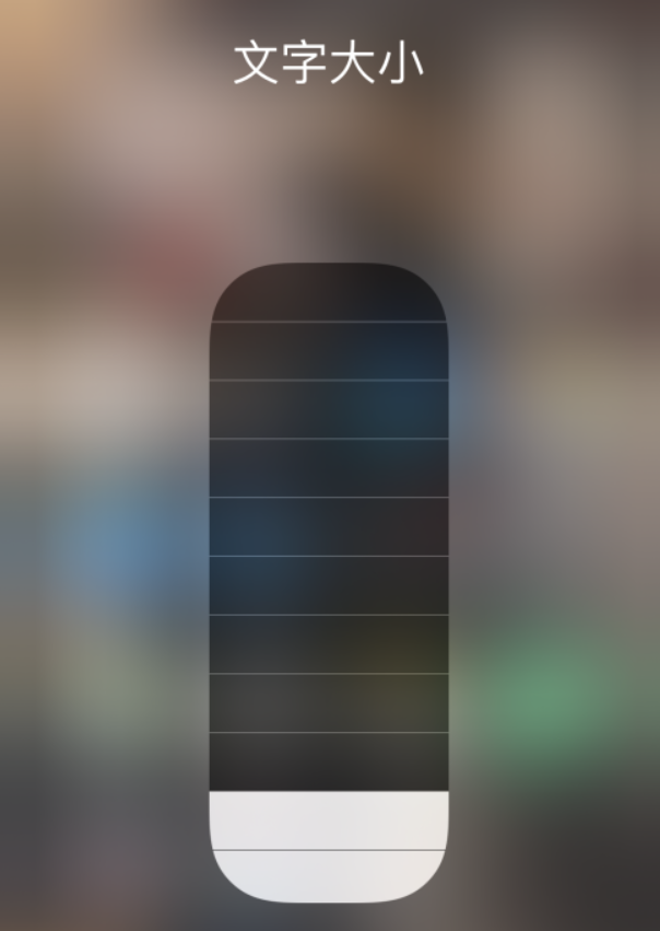 东城街道苹果手机维修分享小技巧：在 iPhone 控制中心快速调节字体大小 