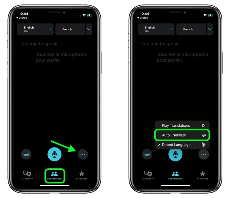 东城街道苹果手机维修分享iOS 15 “翻译” App 新改进 